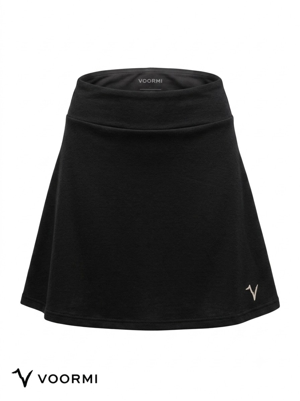 Voormi Merino Wool Skirt Womens Small S Black Outdoor Athletic Performance Tech